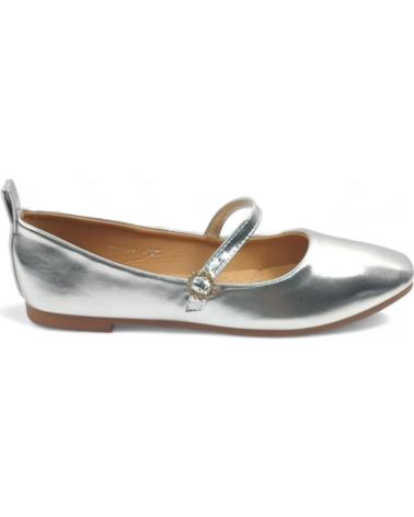 Ballerines TIMBOS  pour Femme MANOLETINA DE MUJER PLATA 129704  PLATEADO