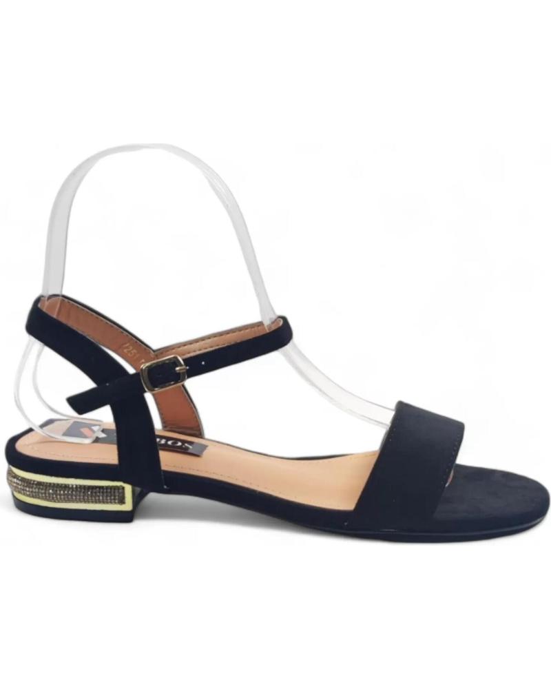 Woman Sandals TIMBOS SANDALIA TACON BAJO FIESTA MUJER 129583  NEGRO