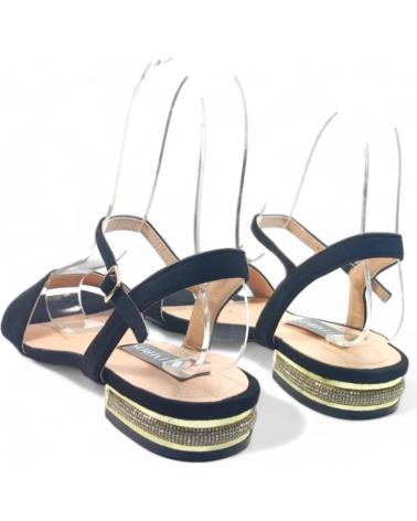 Woman Sandals TIMBOS SANDALIA TACON BAJO FIESTA MUJER 129583  NEGRO