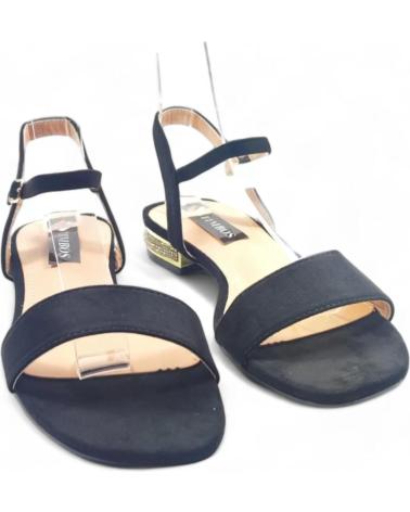 Woman Sandals TIMBOS SANDALIA TACON BAJO FIESTA MUJER 129583  NEGRO