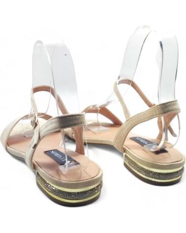 Sandálias TIMBOS  de Mulher SANDALIA TACON BAJO FIESTA MUJER BEIGE 129582  AMARILLO