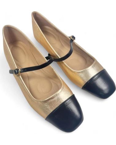 Woman Flat shoes TIMBOS MERCEDES DE MUJER ORO 129540  AMARILLO