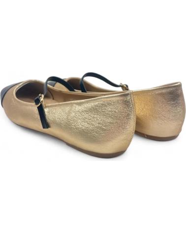 Woman Flat shoes TIMBOS MERCEDES DE MUJER ORO 129540  AMARILLO