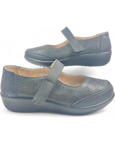 Chaussures TIMBOS  pour Femme MERCEDES PICADA DE MUJER 129512  NEGRO