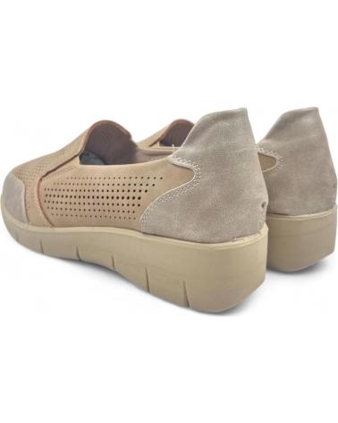 Chaussures TIMBOS  pour Homme MOCASIN CUNA PICADO DE MUJER TAUPE 129493  VERDE