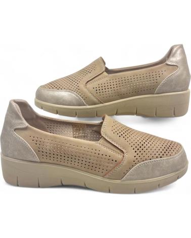 Chaussures TIMBOS  pour Homme MOCASIN CUNA PICADO DE MUJER TAUPE 129493  VERDE