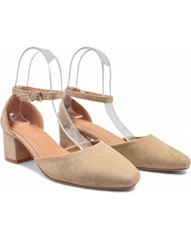 Sandales TIMBOS  pour Femme SANDALIA TACON VESTIR DE MUJER 129171  BEIGE