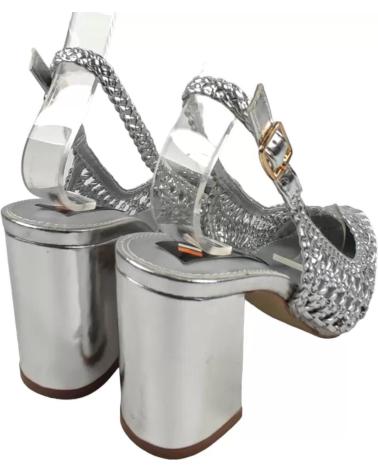 Sandálias TIMBOS  de Mulher SANDALIA TACON FIESTA MUJER PLATA 127719  PLATEADO