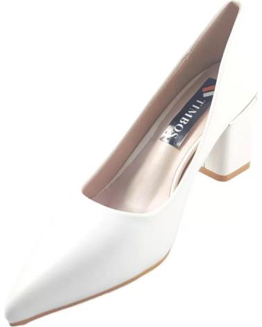 Escarpins TIMBOS  pour Femme SALON TACON NOVIA 127542  BLANCO