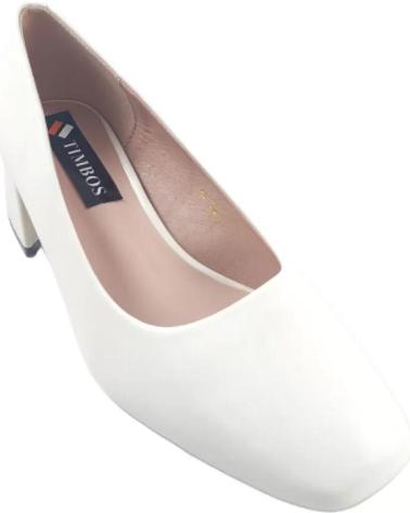 Escarpins TIMBOS  pour Femme SALON TACON NOVIA 127541  BLANCO