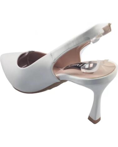Woman Sandals TIMBOS TACON DESTALONADO NOVIA 127539  BLANCO