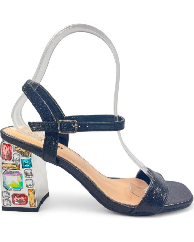 Woman Sandals TIMBOS SANDALIA TACON FIESTA  NEGRO