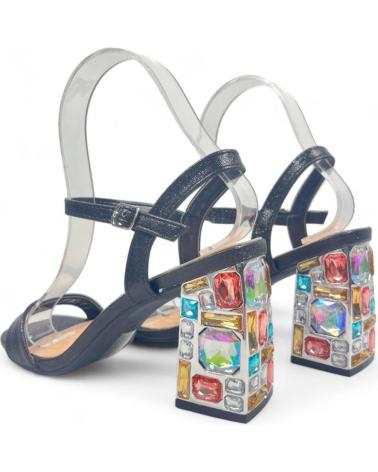 Woman Sandals TIMBOS SANDALIA TACON FIESTA  NEGRO
