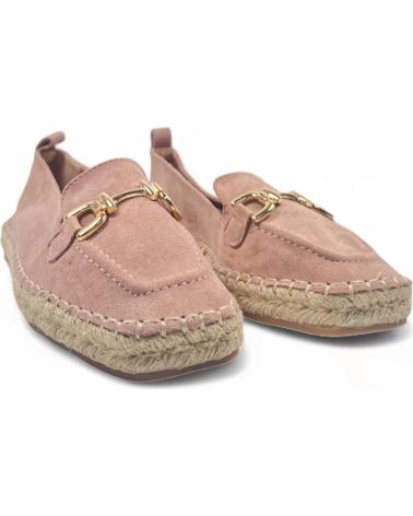 Mocassins TIMBOS  pour Femme MOCASIN ESPARTO DE MUJER 129187  ROSA