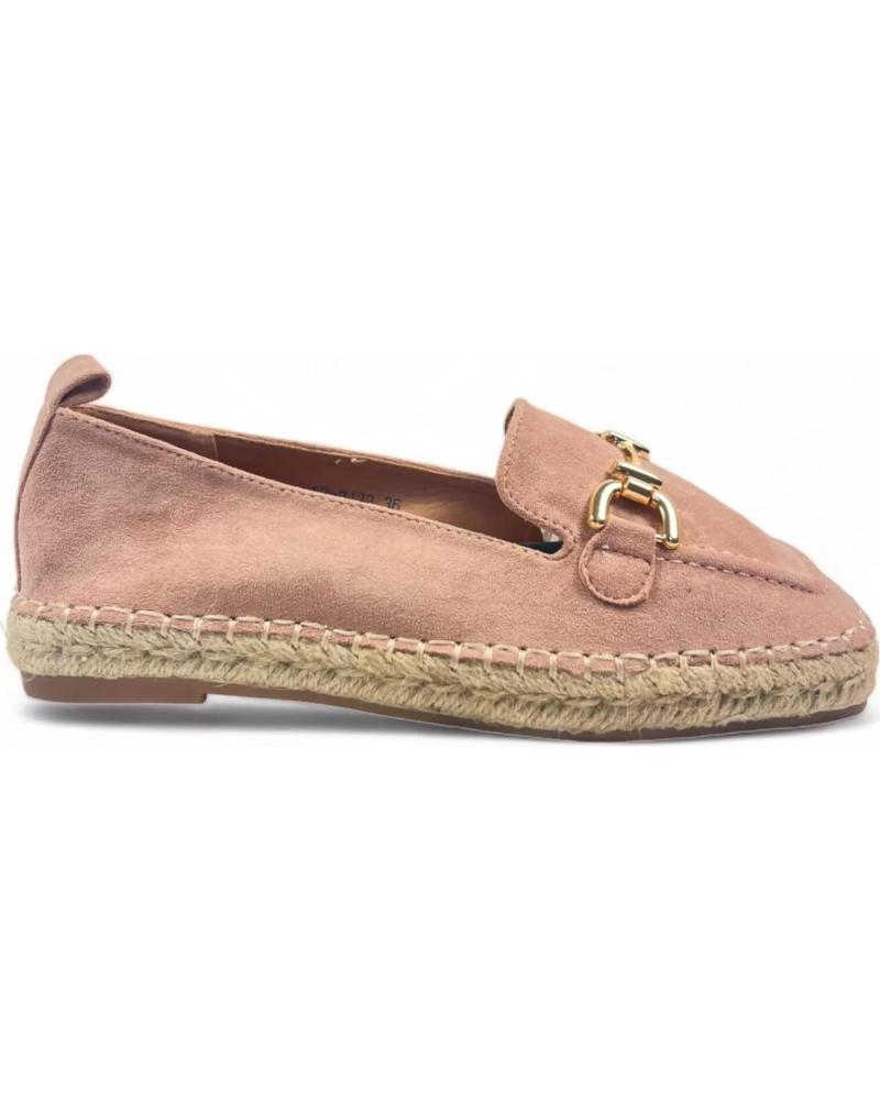 Mocassins TIMBOS  pour Femme MOCASIN ESPARTO DE MUJER 129187  ROSA