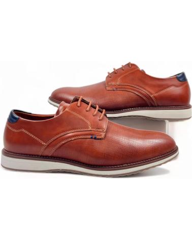 Chaussures TIMBOS  pour Homme ZAPATO VESTIR DE HOMBRE CUERO 129144  MARRóN