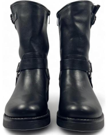 Botins TIMBOS  de Mulher BOTIN TIPO MOTORISTA DE MUJER 128849  NEGRO