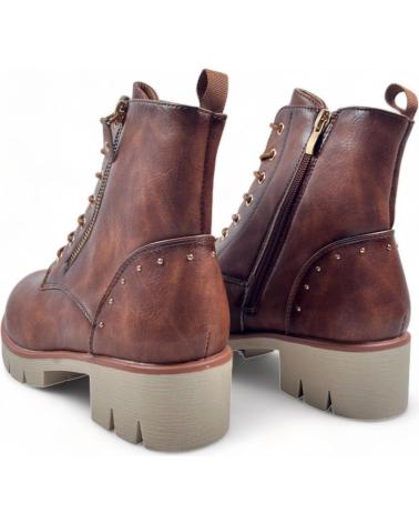 Botines TIMBOS  de Mujer BOTIN PLANO DE MUJER CAMEL 128846  MARRóN