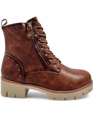 Botines TIMBOS  de Mujer BOTIN PLANO DE MUJER CAMEL 128846  MARRóN