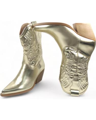 Stivali TIMBOS  per Donna BOTA TEJANA DE MUJER ORO 128668  AMARILLO