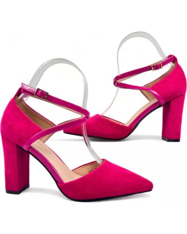 Sandales TIMBOS  pour Femme SANDALIA DE VESTIR MUJER FUCSIA 128649  MORADO