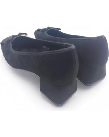 Chaussures TIMBOS  pour Femme MOCASIN CON TACON DE MUJER 128645  NEGRO