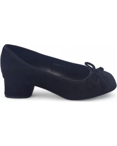 Chaussures TIMBOS  pour Femme MOCASIN CON TACON DE MUJER 128645  NEGRO