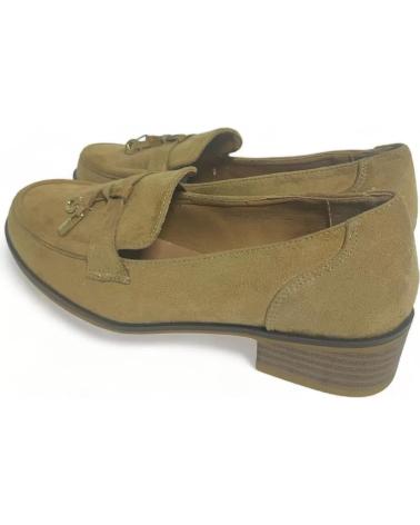 Chaussures TIMBOS  pour Femme MOCASIN CON TACON DE MUJER CAMEL 128640  MARRóN