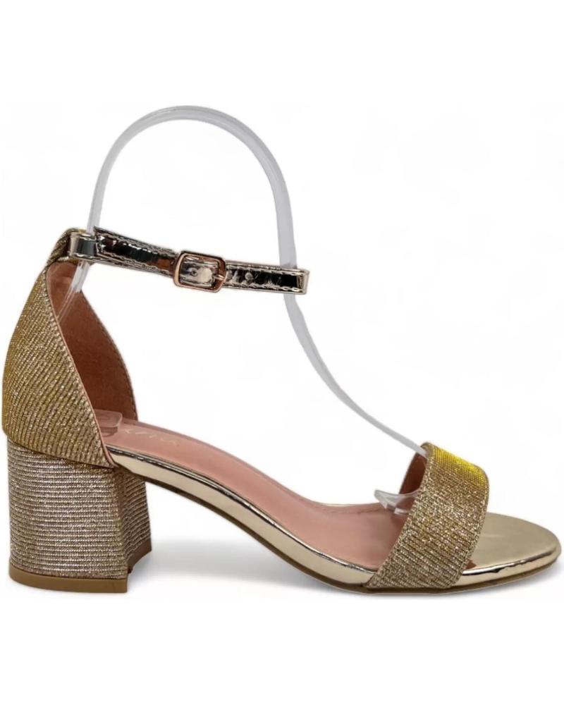 Sandálias TIMBOS  de Mulher SANDALIA TACON FIESTA DE MUJER ORO 128372  AMARILLO