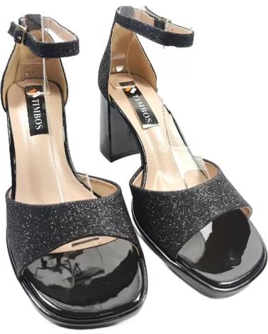 Woman Sandals TIMBOS SANDALIA VESTIR DE MUJER 128225  NEGRO