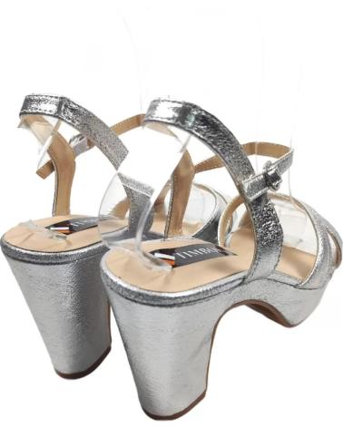 Sandales TIMBOS  pour Femme SANDALIA TACON FIESTA DE MUJER PLATA 128209  PLATEADO