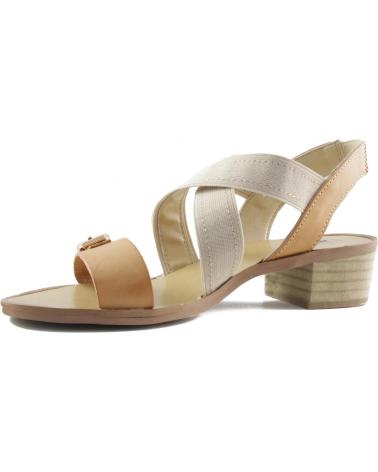 Sandálias de Mulher MTNG MUSTANG SANDALIA VACHE TACON CUADRADO CUERO