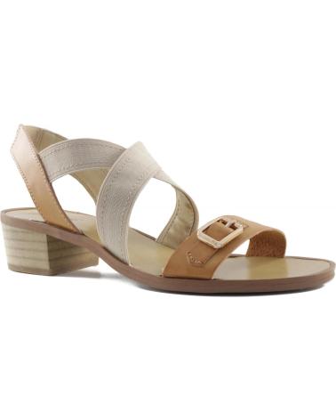 Sandálias de Mulher MTNG MUSTANG SANDALIA VACHE TACON CUADRADO CUERO