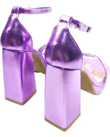 Sandalen TIMBOS  für Damen SANDALIA TACON FIESTA PLATAFORMA MUJER PURPURA 127638  MORADO