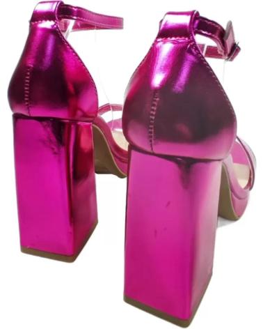 Sandales TIMBOS  pour Femme SANDALIA TACON FIESTA PLATAFORMA MUJER FUCSIA 127636  MORADO