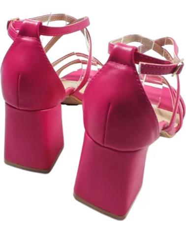 Sandales TIMBOS  pour Femme SANDALIA TACON VESTIR DE MUJER FUCSIA 127623  MORADO