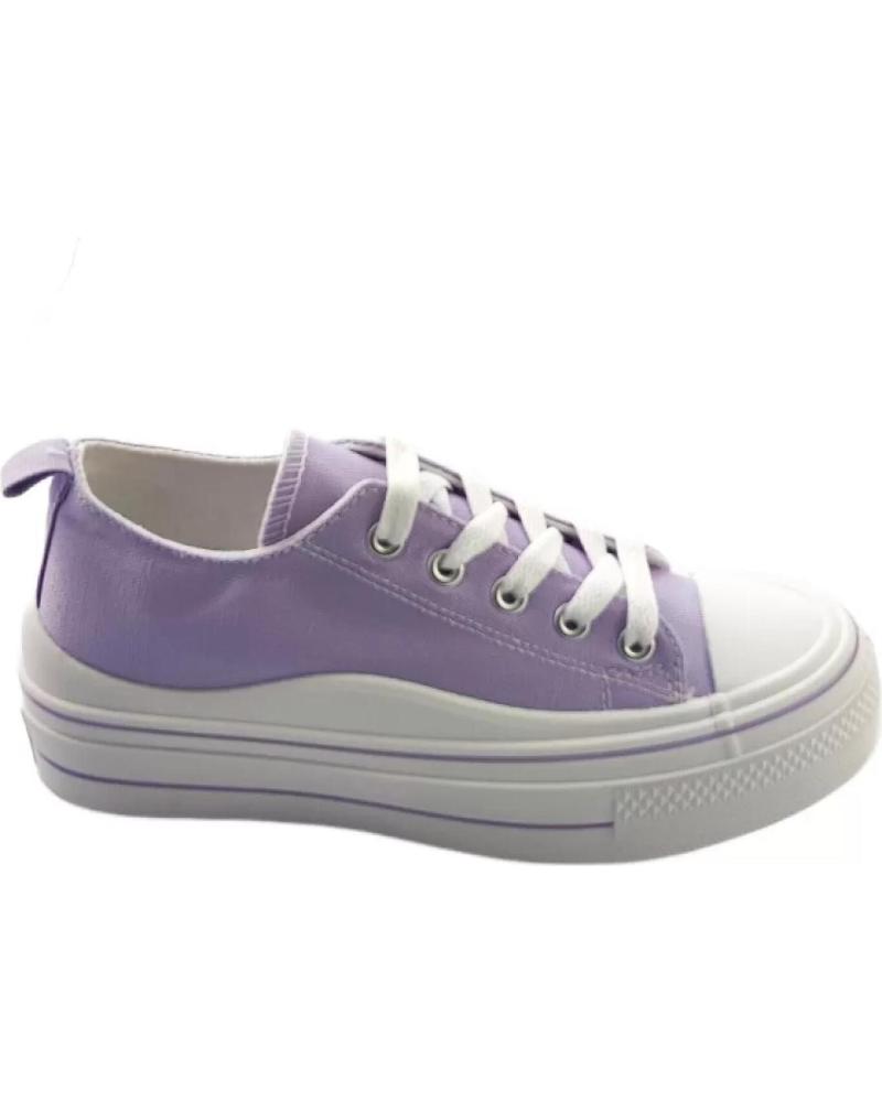 Zapatillas deporte TIMBOS  de Mujer ZAPATOS 127546 COLOR PURPURA MATERIAL LONA ZAPATILLA DEPORTI  MORADO