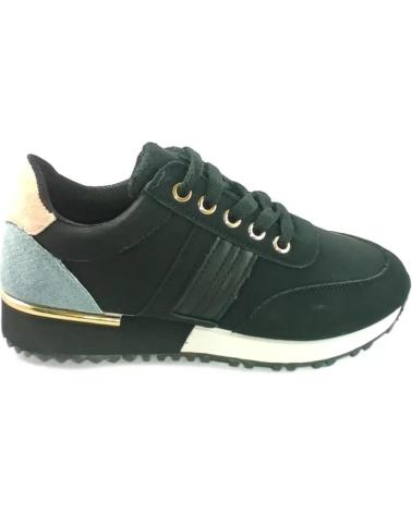 Zapatillas deporte TIMBOS  pour Femme ZAPATOS 127535 COLOR -AZUL MATERIAL BAMARA ZAPATILLA DE  NEGRO