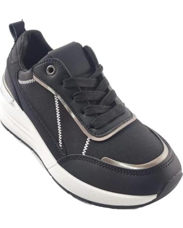 Zapatillas deporte TIMBOS  pour Femme ZAPATOS 127467 COLOR MATERIAL TEXTIL-POLIPIEL ZAPATILL  NEGRO
