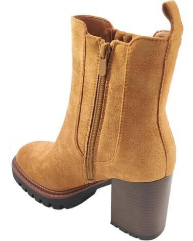 Stiefel TIMBOS  für Damen BOTIN TACON DE MUJER CAMEL 127247  MARRóN