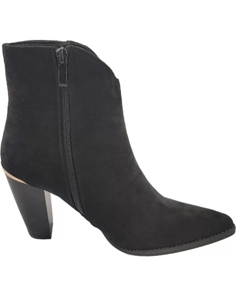 Botines TIMBOS  de Mujer BOTIN TACON DE MUJER 127242  NEGRO