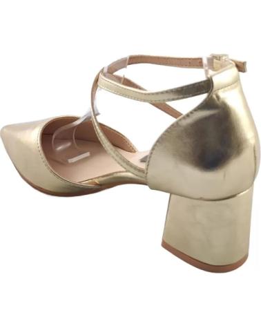 Sandales TIMBOS  pour Femme SANDALIA TACON FIESTA DE MUJER ORO 127136  AMARILLO