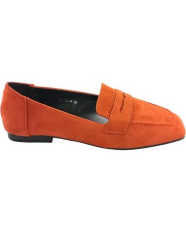 Woman Mocasines TIMBOS ZAPATOS - 126997 COLOR MATERIAL BAMARA MOCASIN PARA  NARANJA