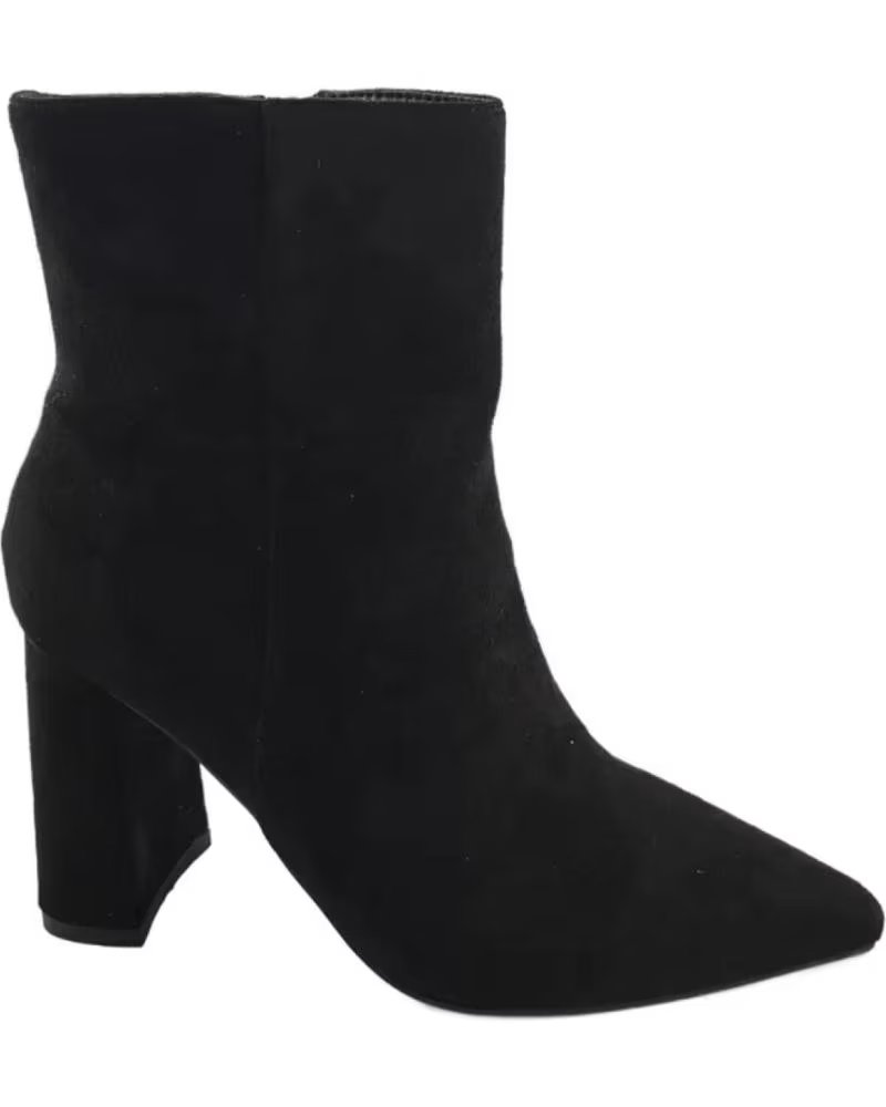 Botines TIMBOS  de Mujer ZAPATOS - 126967 COLOR MATERIAL BAMARA BOTIN TACON MUJ  NEGRO