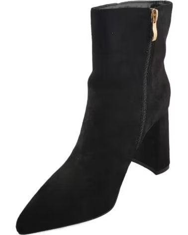 Botines TIMBOS  de Mujer ZAPATOS - 126967 COLOR MATERIAL BAMARA BOTIN TACON MUJ  NEGRO