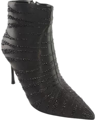 Stiefel TIMBOS  für Damen ZAPATOS - 126963 COLOR MATERIAL RASO-BRILLO BOTIN TACO  NEGRO