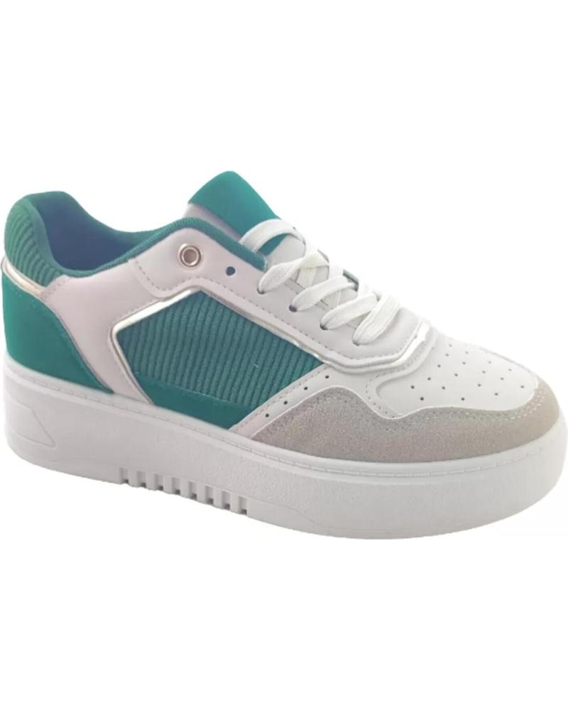Woman Zapatillas deporte TIMBOS ZAPATOS - 126660 COLOR MATERIAL POLIPIEL-BAMARA ZAPATI  VERDE