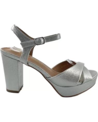 Sandálias TIMBOS  de Mulher SANDALIA TACON FIESTA MUJER PLATA 126529  PLATEADO