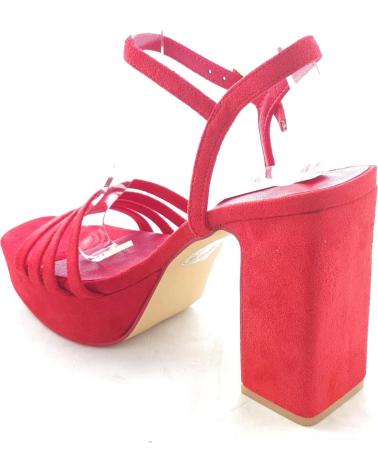 Sandales TIMBOS  pour Femme SANDALIAS VESTIR MUJER 126195  ROJO