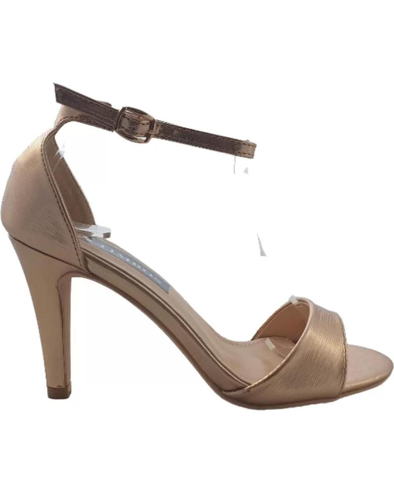 Sandalias TIMBOS  de Mujer ZAPATOS - 125859 COLOR CHAMPAGNE MATERIAL METALIZADO SANDALI  VARIOS COLORES